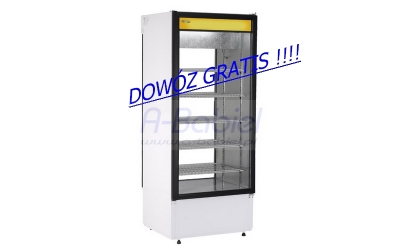 Szafa chłodnicza przeszklona przelotowa 82,5cm, SCh-2S 825