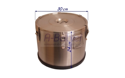 Termos bez kranu-podstawa gumowa - poj. 10 L.