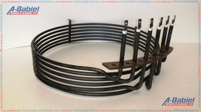 Grzałka komory 9 kW / DA 611 (U) do pieca Retigo z uszczelką - C66308721